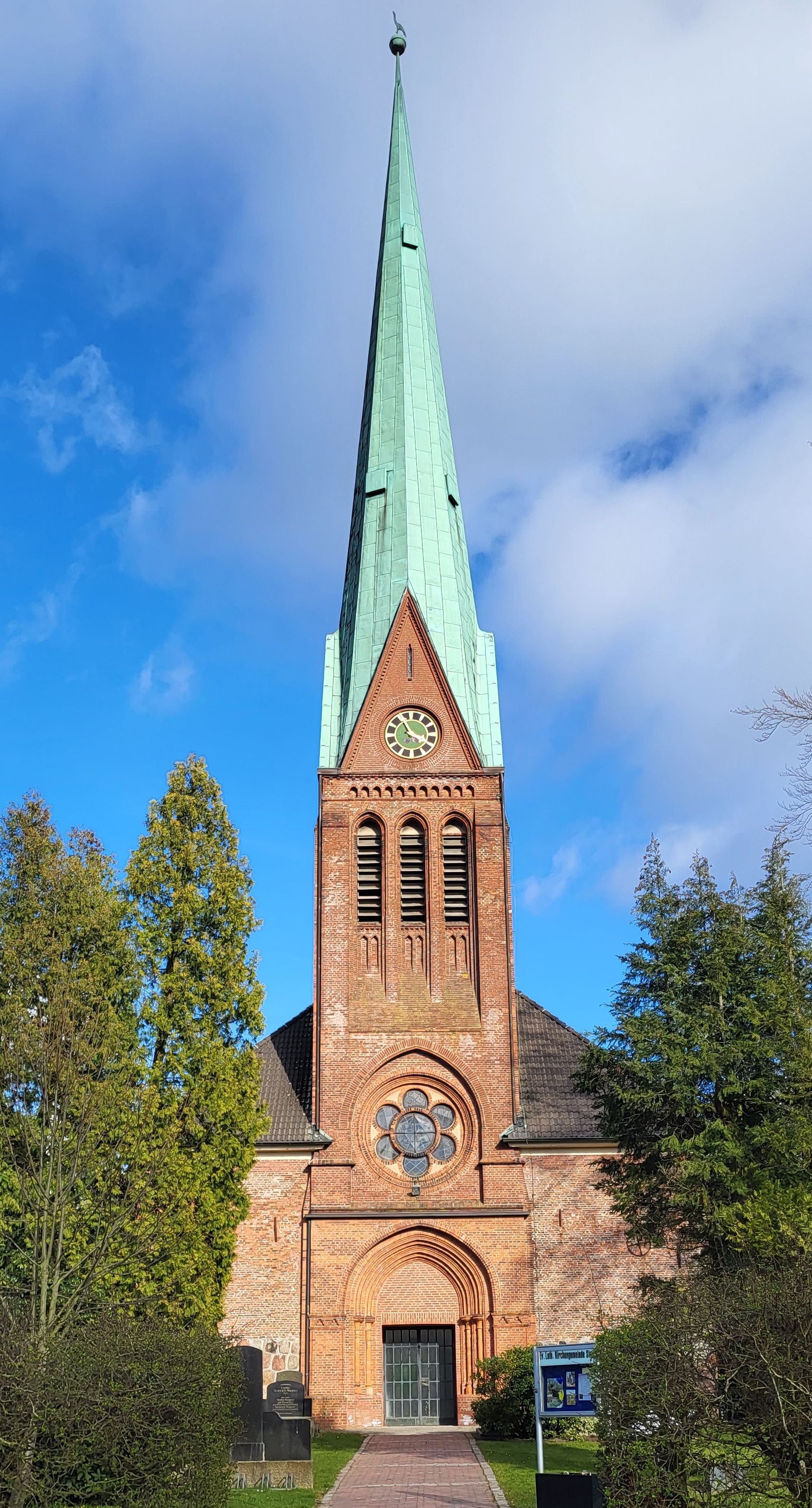 Die Kirche in Siek